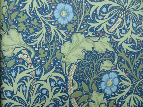 William Morris & Co. Stoffe und Tapeten