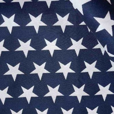 Blue Stars Webstoff in 280 cm