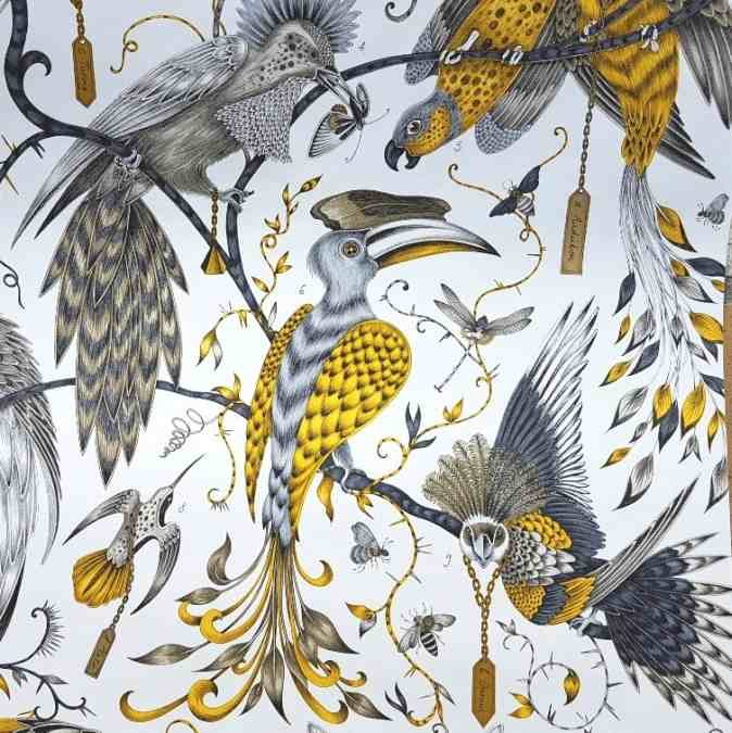 ..Audubon Clarke & Clarke Tapete Emma Shipley
