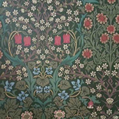Blackthorn original William Morris Tapete