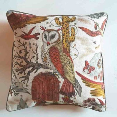.Designer Kissen Frontier Emma Shipley 50 x 50 Eule1