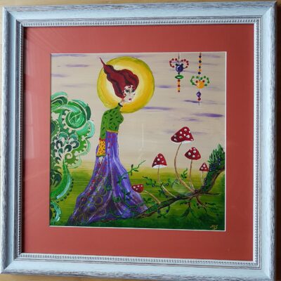 .Malerei WONDERLAND 40x40cm VERKAUFT