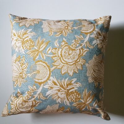 .French blue Kissen Alexandra 50er
