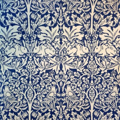 ..Indigo Garden original William Morris Tapete