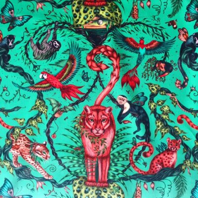 Bosque Dreams Velvet Polsterstoff by Emma Shipley Mythica