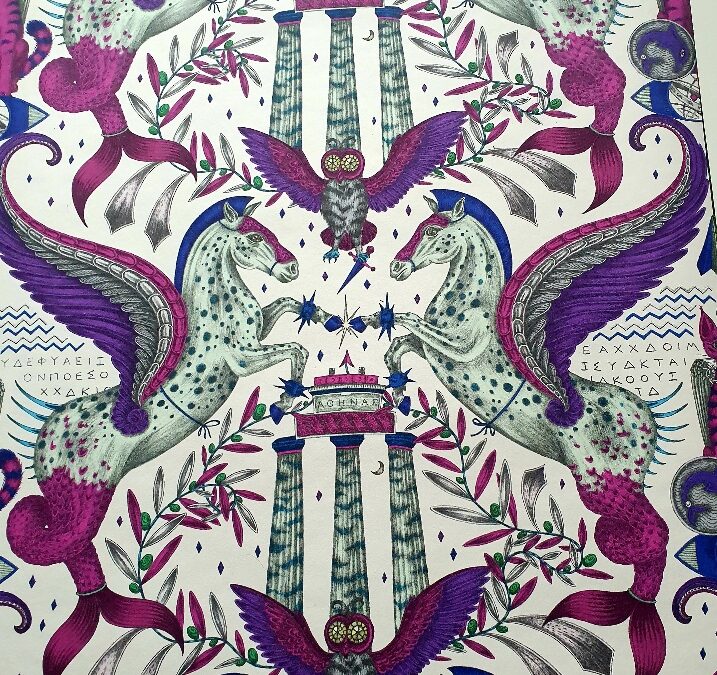 …Odyssey Mythos Tapete Mythica Emma Shipley