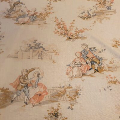 ...Desiree Toile de jouy Stoff