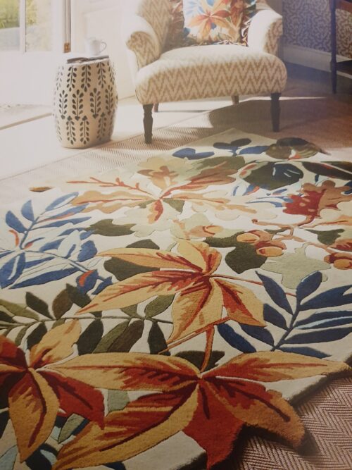 ..Robinson Wood creme Teppich 140x200cm Sanderson Schurwolle