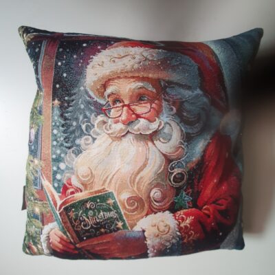 ...Nostalgischer Weihnachtsmann Kissenhülle