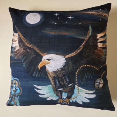 Kissen Adler "find your Love" Marty Colouful Collection 45x45 cm