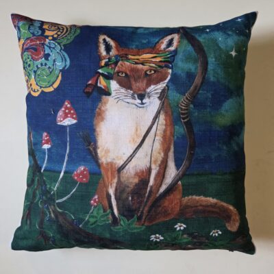 Kissen Fuchs "Geronimo" Marty Colourful Collection 45 x45 cm