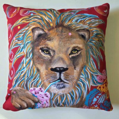 ...Kissenhülle Löwe "Smoothie Leon" Marty Colourful Collection